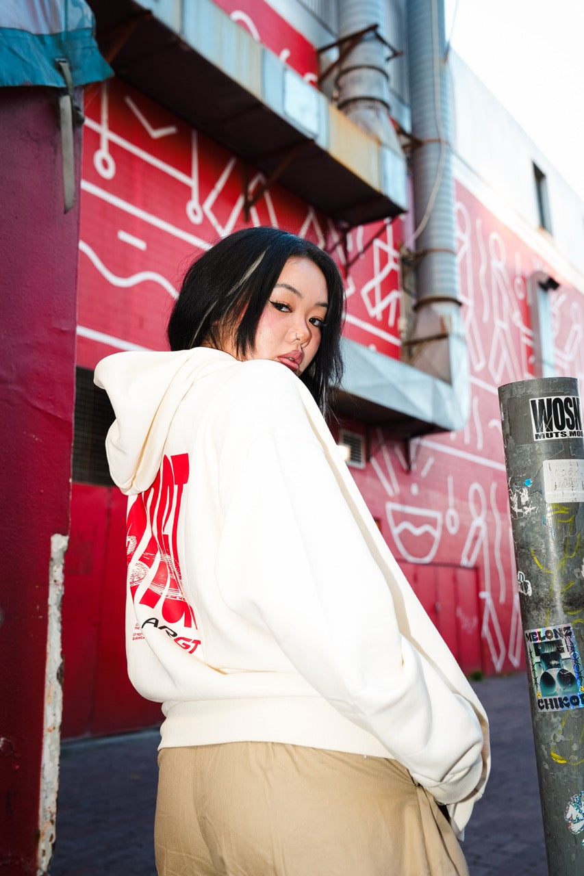 Off-White Hoodie – Arise Racing GT Merchandise